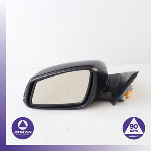 12-18 BMW F30 328i 320i Left Driver Side Rear View Door Mirror OEM
