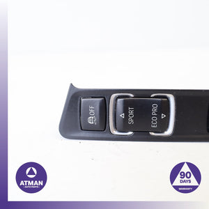 12-20 BMW F34 328i GT 428i 330e Center Console Traction Sport Switch OEM