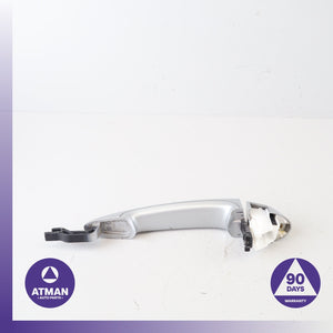 BMW F25 X3 Rear Left Driver Side Exterior Door Handle Silver OEM