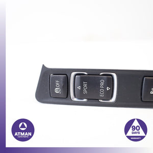 12-20 BMW F32 428i 330e 328i Center Console Traction Sport Switch OEM