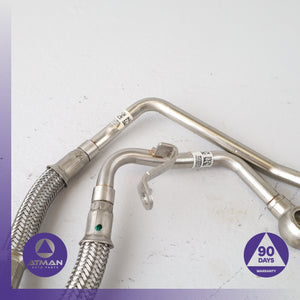19-26 BMW G05 X5 X6 850i 750i M550i 4.4L Turbo Oil Cooler Line Set Right OEM — photo 3