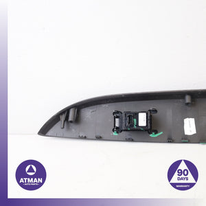 BMW F06 650i Gran Coupe Front Right Interior Door Cover Panel Wood w/ Switch OEM
