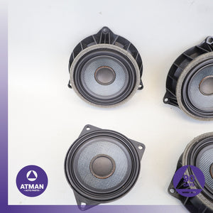 14-19 BMW F15 X5 X6 Harman/Kardon Top Hi-Fi Interior Tweeter Speaker Set OEM 82k