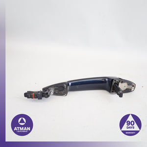 BMW F15 X5 Front or Rear Right Exterior Door Handle w/ Keyless Go Blue OEM