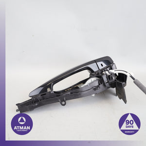 BMW F15 X5 X6 Front Left Driver Exterior Door Handle w/ Keyless Go Black OEM 82k