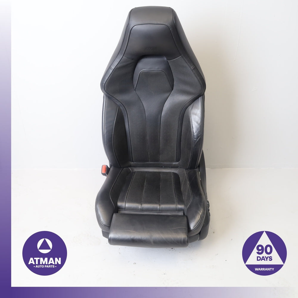 14-19 BMW F86 X6M X5M Left Driver Seat Cushion Assembly Merino Black OEM