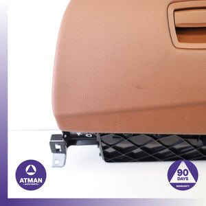 12-19 BMW F06 650i 640i M6 Dashboard Glove Box Glovebox Brown OEM