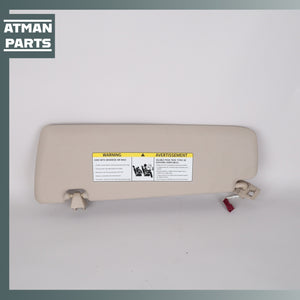 BMW F15 X5 Right Passenger Side Sunvisor Sun Visor Beige 51167353960 OEM