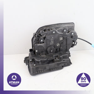 14-18 BMW F15 X5 Front Right Door Lock Latch Actuator w/ Bracket OEM
