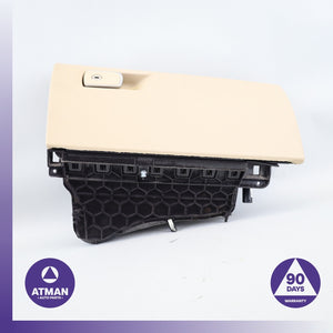 BMW F30 320i Right Side Dash Dashboard Glovebox Storage Compartment Beige OEM
