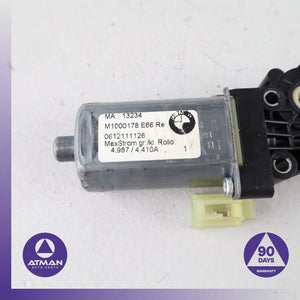 BMW E66 750i Rear Left or Right Door Window Sun Shade Roller Blind Motor OEM