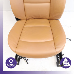 07-13 BMW E93 328i 335i Convertible Left Seat Cushion Assembly Brown OEM