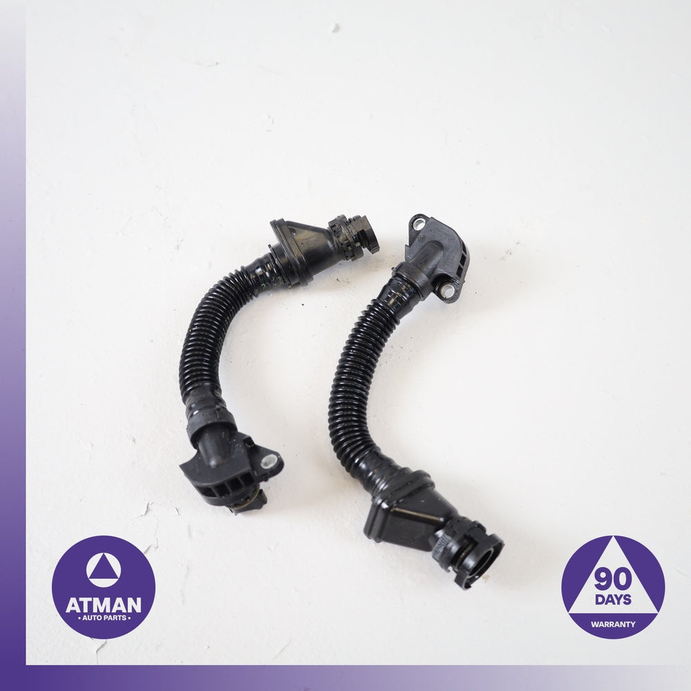 BMW F06 M6 Gran Coupe Crankcase Breather Vent Hose Set 11157843151 OEM