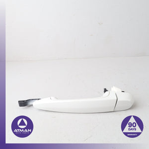 BMW E84 X1 X5 Rear Left Driver Exterior Door Handle w/ Keyless Go White OEM