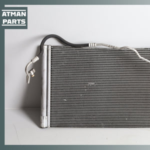 BMW F15 X5 A/C AC Air Conditioning Condenser w/ Line 64509239992 OEM