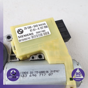 02-08 BMW E60 535i 750Li Sunroof Sun Roof Drive Motor 67619137056 OEM