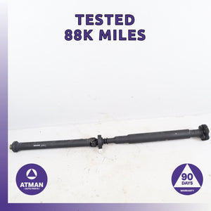 15-17 BMW F25 X3 RWD Rear Drive Shaft Driveshaft Propeller Propshaft OEM 88k