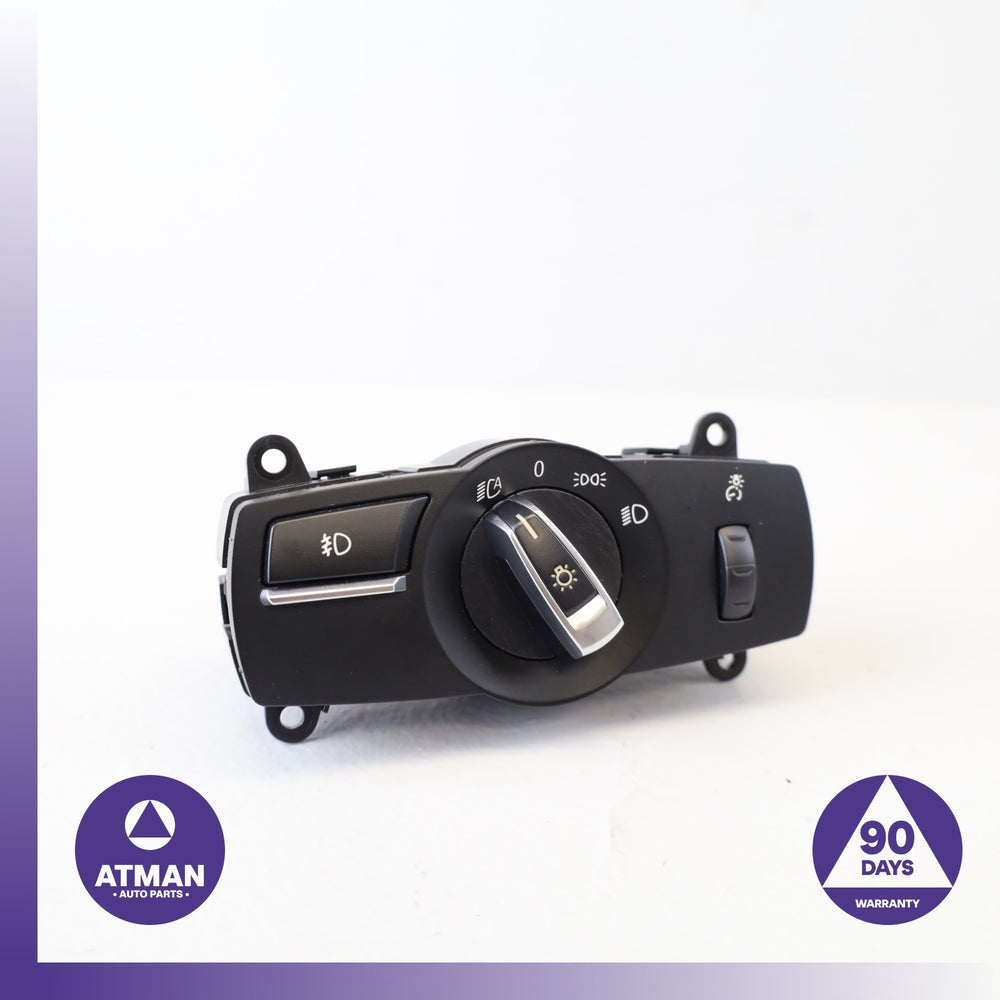 BMW F25 X3 Dashboard Headlight Head Light Switch OEM