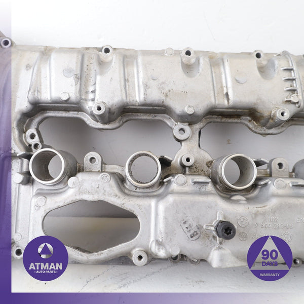 08-14 BMW F10 550i 4.4L N63 Right Engine Cylinder Head Valve Cover OEM