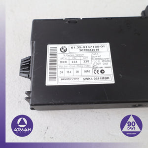 07-16 BMW E60 535i 328i Anti Theft Locking Control Module Unit Computer CAS OEM