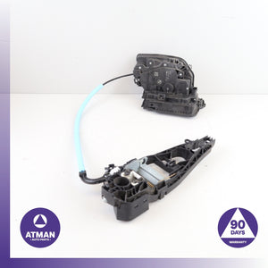 BMW F15 X5 X6 Rear Left Driver Door Lock Latch Actuator w/ Bracket OEM