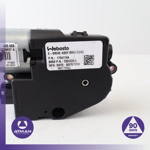 BMW F16 X6 X6M Sunroof Sun Roof Drive Motor 7331228 OEM