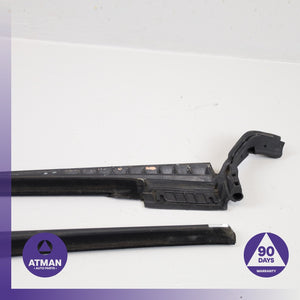 11-18 BMW F12 650i 640i Rear Left &amp; Right Quarter Window Molding Set 7221320 OEM