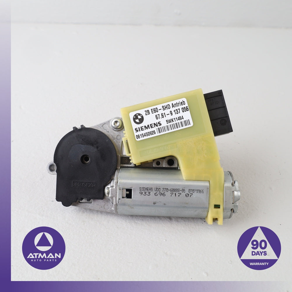 BMW E60 528i 550i 750i Sunroof Sun Roof Drive Motor 67619137056 OEM