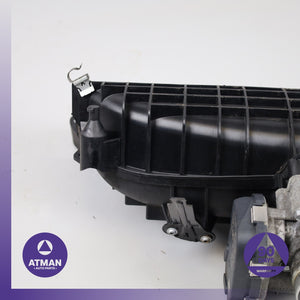 2016 BMW F15 X5 Engine Motor Intake Manifold w/ Throttle 11617576911 OEM