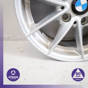 BMW E88 128i 135i 7 x 16 16" Style 360 Wheel Rim Silver 36116795207 OEM