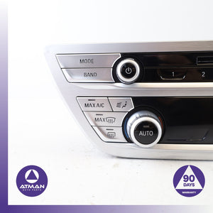 16-22 BMW G12 740i 750i Dashboard A/C AC Climate Radio Control Panel Switch OEM