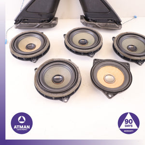 BMW F34 328i GT Hi-Fi Interior Speaker Tweeter Loudspeaker Set OEM