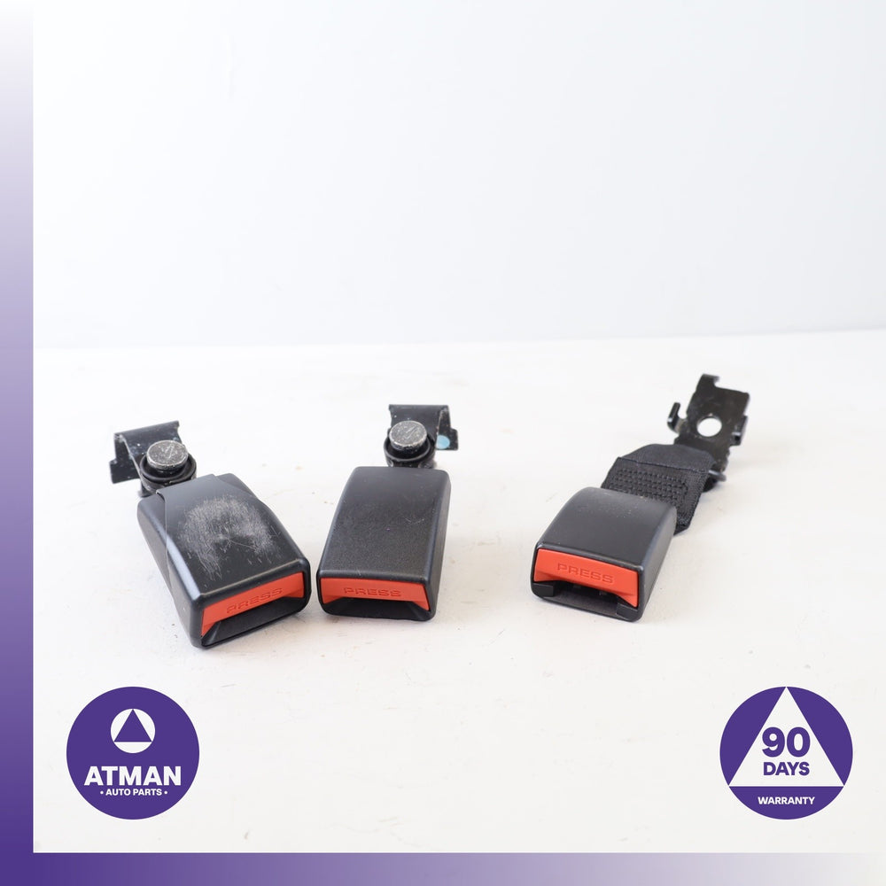 BMW F16 X6 X6M Rear Seatbelt Seat Belt Buckle Set Black OEM