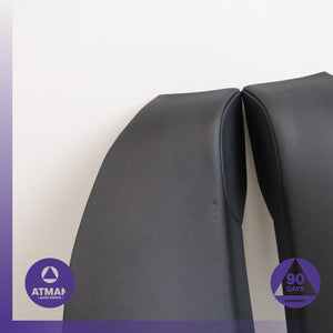 11-16 BMW F10 528i Rear Left &amp; Right Seat Bolster Set Black OEM — photo 2