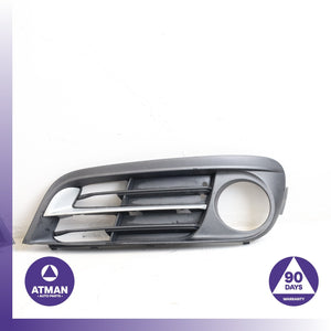 BMW F10 528i Front Left &amp; Right Lower Bumper Grille Set Black OEM