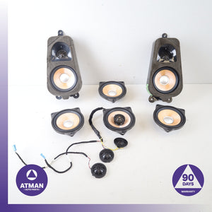 07-14 BMW E70 X5M X5 X6 Top Hi-Fi Individual Audio Sound Speaker Tweeter Set OEM
