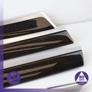 11-16 BMW F10 550i 528i Front & Rear Interior Door Panel Trim Wood Set OEM — photo 5
