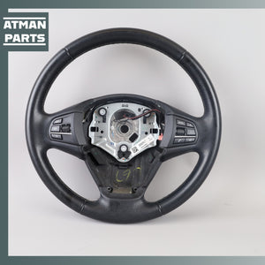 14-19 BMW F15 X5 Steering Wheel Black 32306881301 OEM