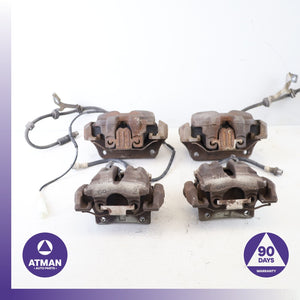 07-13 BMW E92 328i Front &amp; Rear Brake Caliper Calipers Set 34116778145 OEM