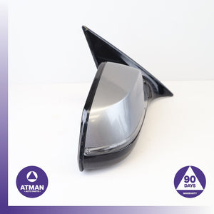 14-17 BMW F07 535i 550i GT Shadow Line Right Side Rear View Door Mirror Gray OEM