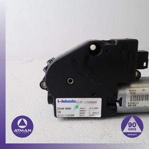 09-20 BMW E90 328i 440i 550i X4 X6 Sunroof Sun Roof Drive Motor 67617193398 OEM