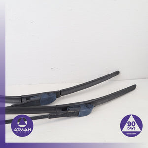 BMW F30 328i 320i Front Windshield Wiper Washer Arm Set OEM