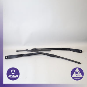 BMW F10 550i Left &amp; Right Windshield Washer Wiper Arm Blade Set OEM