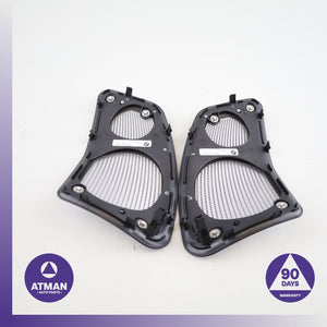 BMW F06 650i 640i Gran Coupe Rear Deck Speaker Cover Trim Grille Set OEM