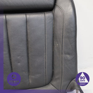 14-19 BMW F16 X6 X5 Front Right Passenger Lower Bottom Seat Cushion Black OEM