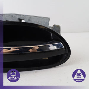 BMW E66 750i 745i Rear Right Exterior Door Handle Black OEM