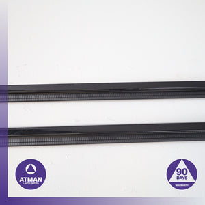 BMW F98 X4M X4 Front Left &amp; Right Door Window Weatherstrip Gasket Seal Set OEM