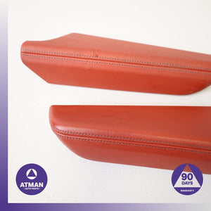 20-25 BMW F98 X4M X3M Left &amp; Right Side Door Panel Armrest Set Red OEM