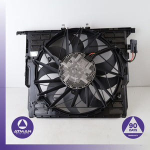 09-19 BMW F02 750i 650i N63 4.4L Engine Motor Cooling Fan Shroud OEM