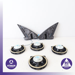 BMW F34 328i GT Hi-Fi Interior Speaker Tweeter Loudspeaker Set OEM
